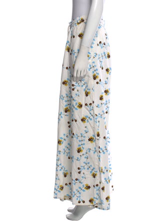 Yvonne S Floral Print Wide Leg Pants