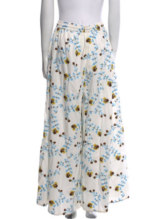 Yvonne S Floral Print Wide Leg Pants