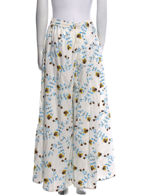 Yvonne S Floral Print Wide Leg Pants
