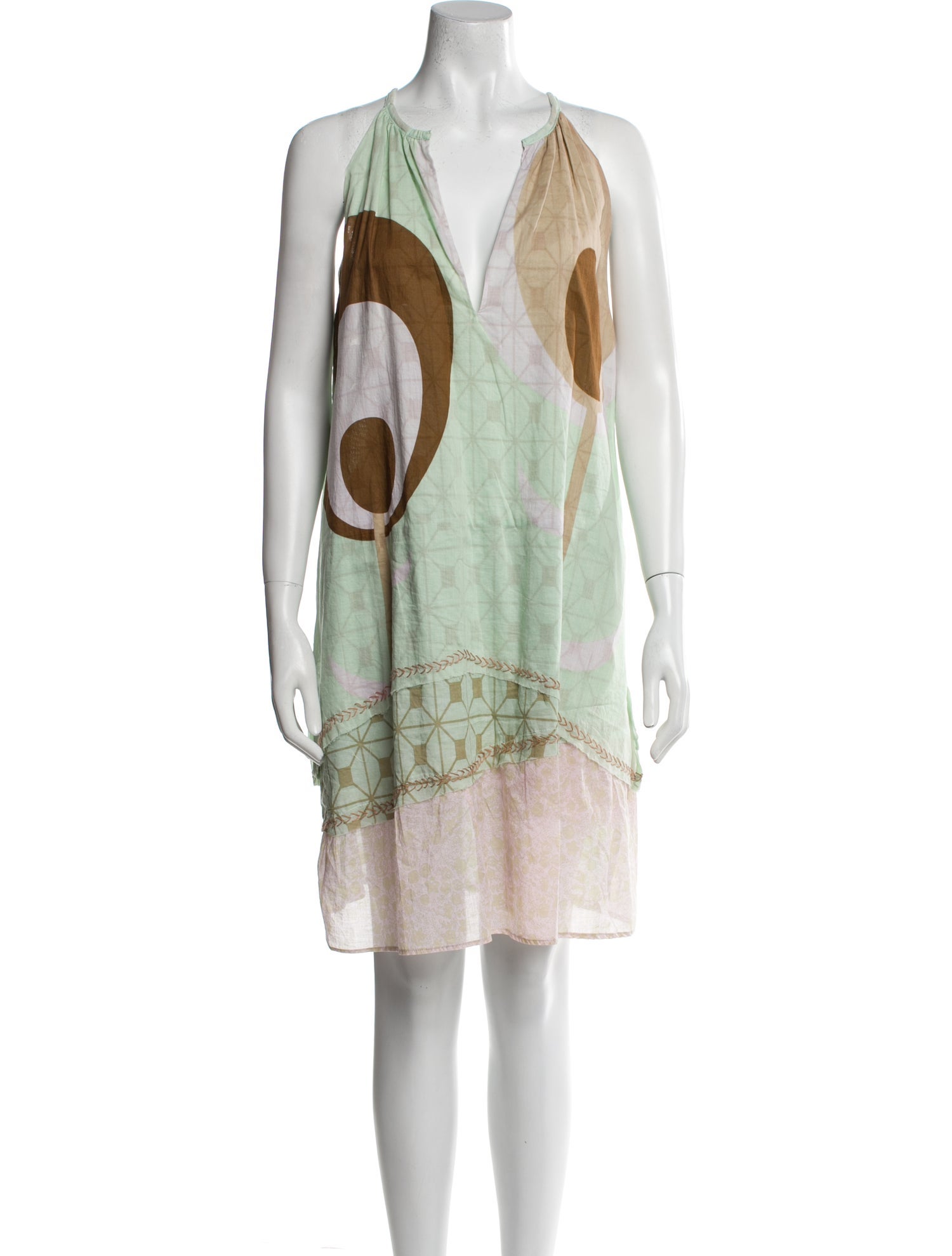 Yvonne S Printed Mini Dress