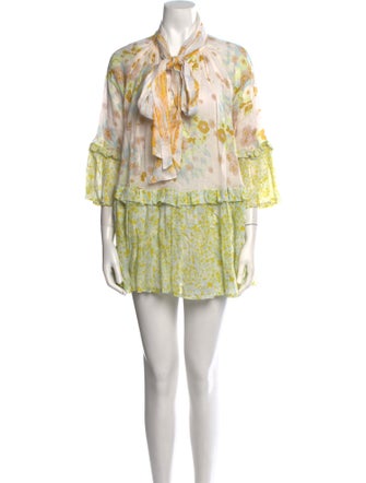 Yvonne S Linen Mini Dress