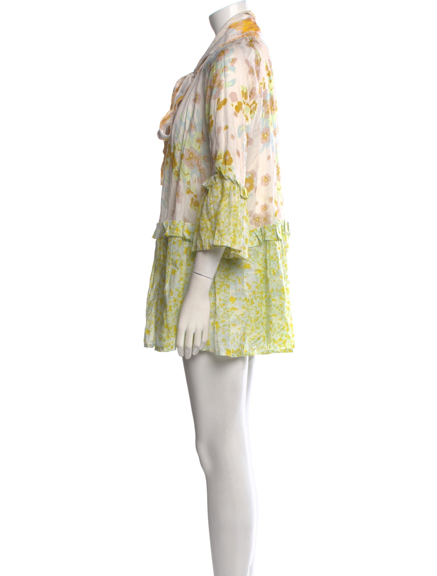 Yvonne S Linen Mini Dress