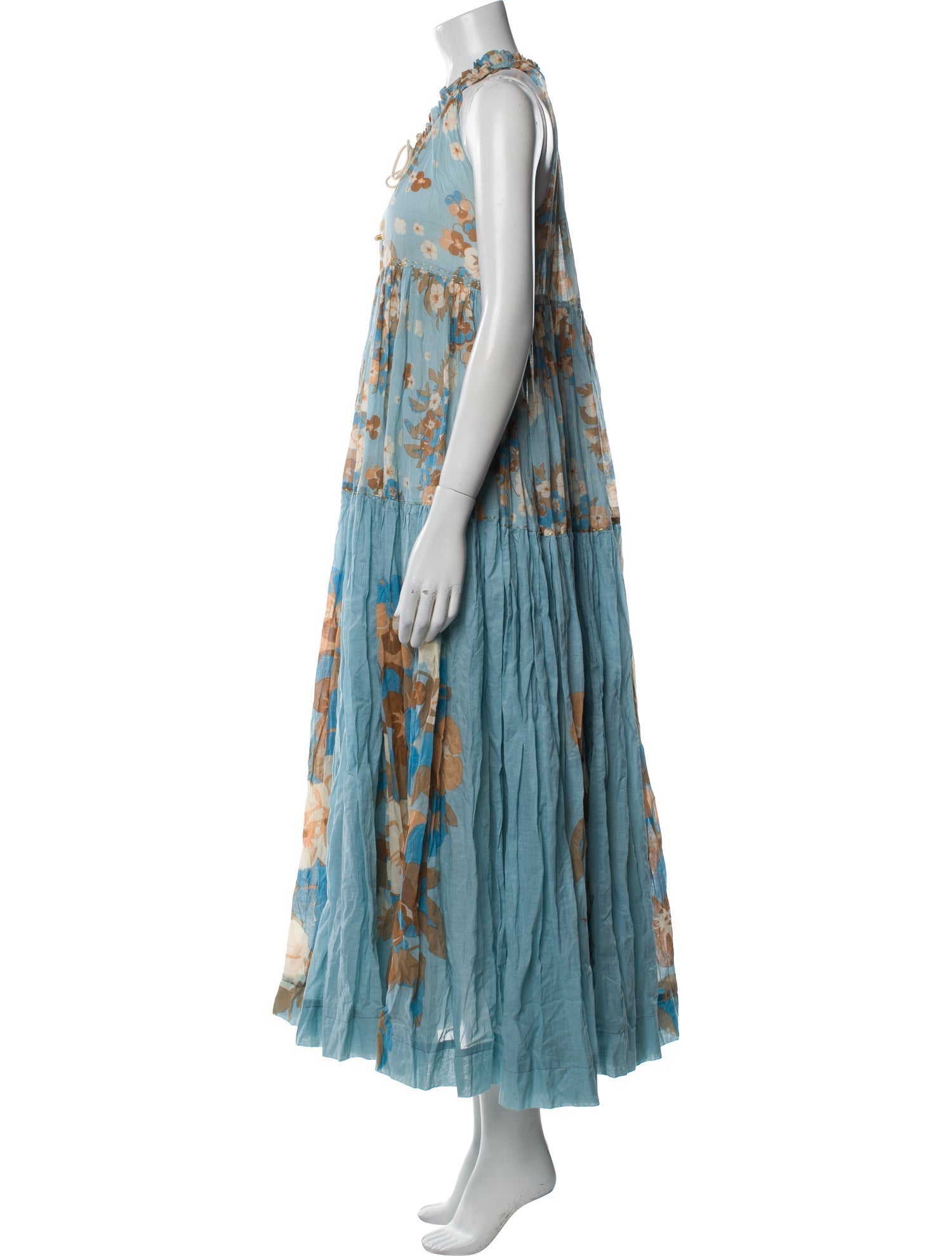 Yvonne S Printed Long Dress