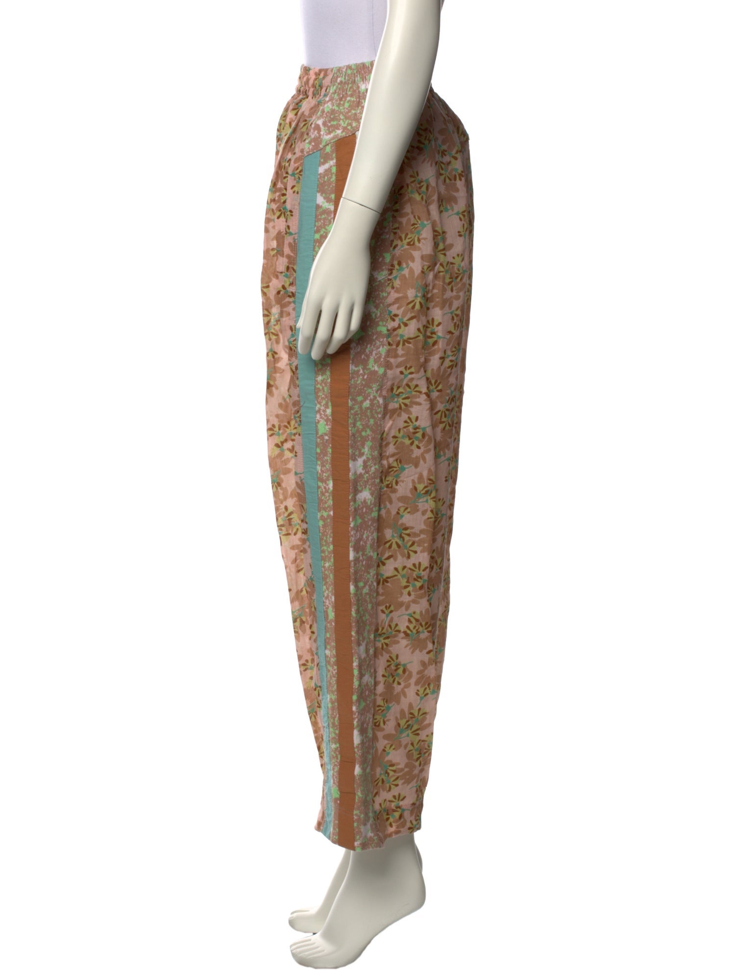 Yvonne S Floral Print Wide Leg Pants