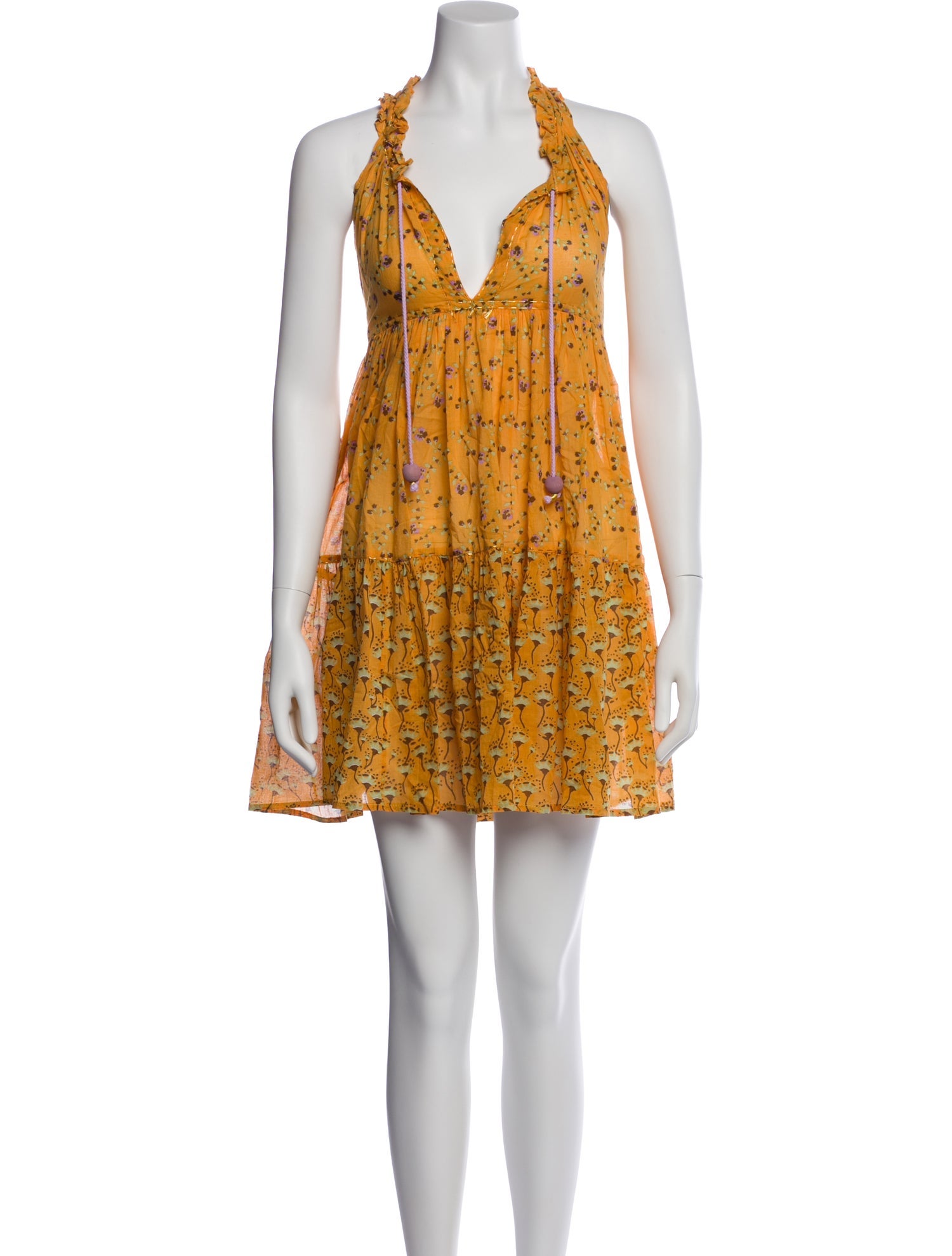 Yvonne S Printed Mini Dress