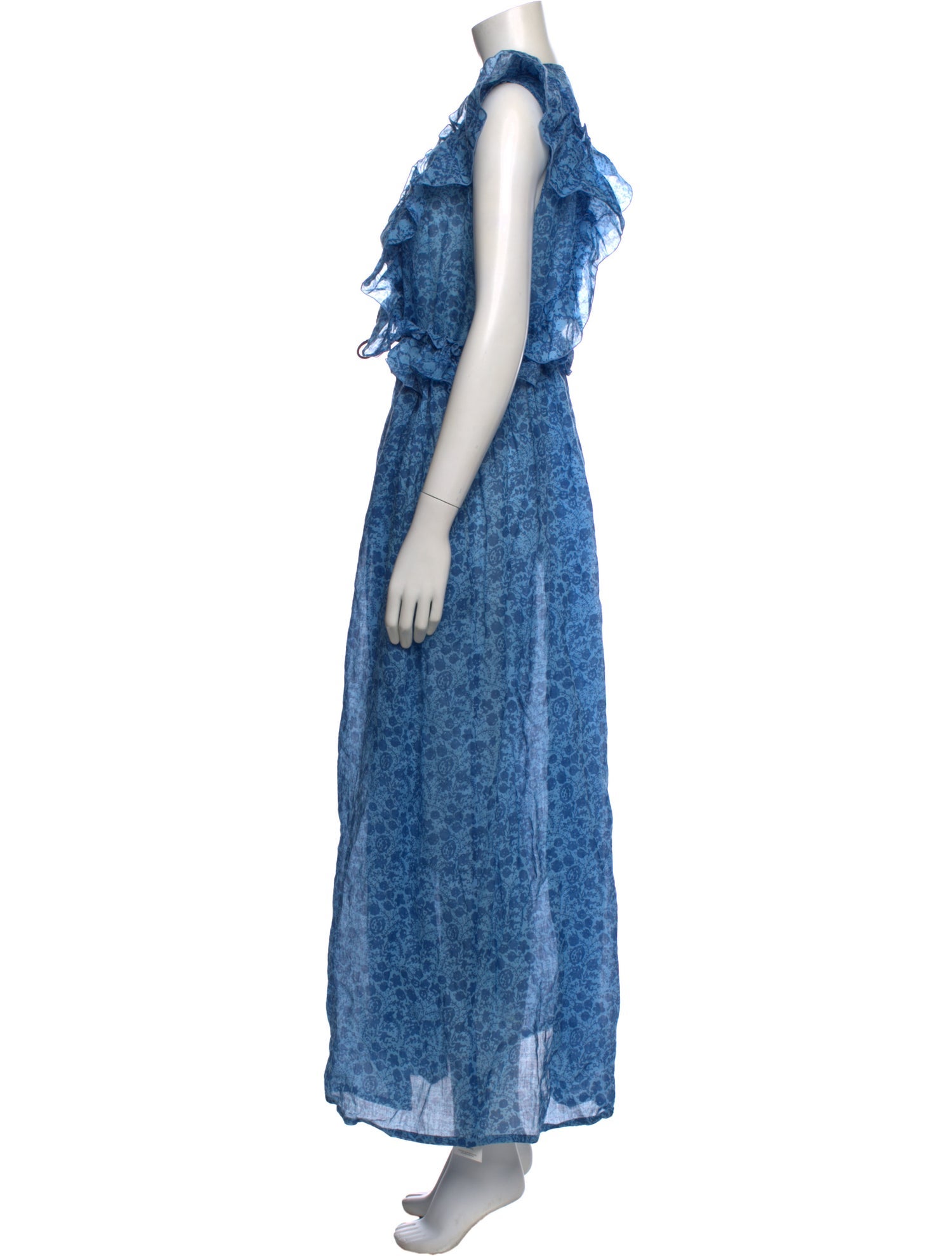 Yvonne S Linen Long Dress