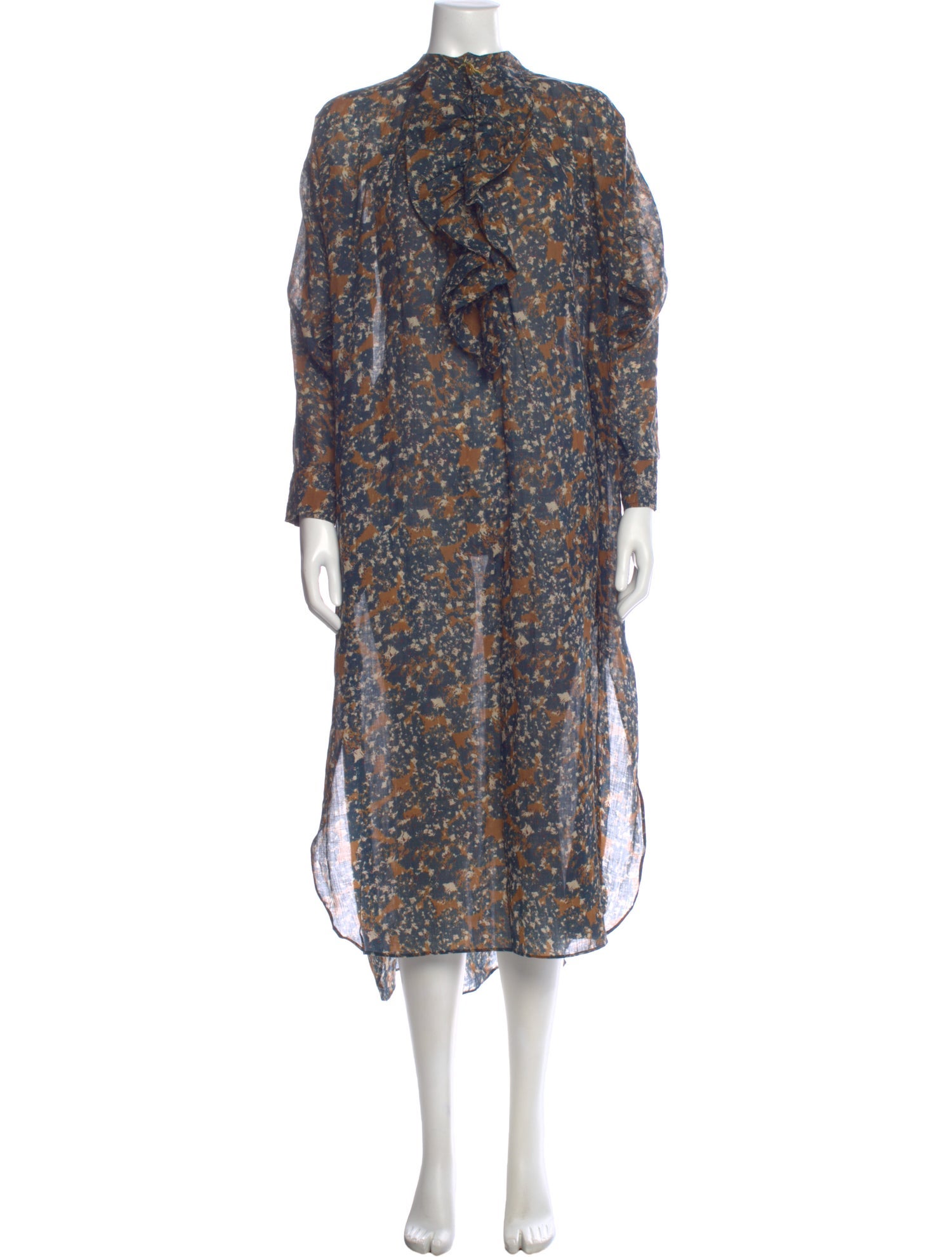 Yvonne S Floral Print Long Dress