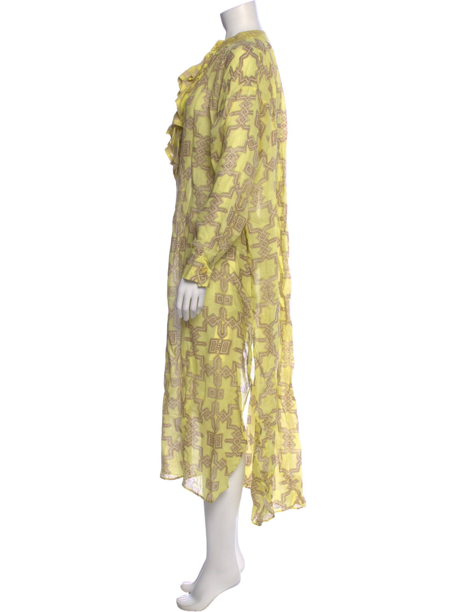 Yvonne S Linen Long Dress