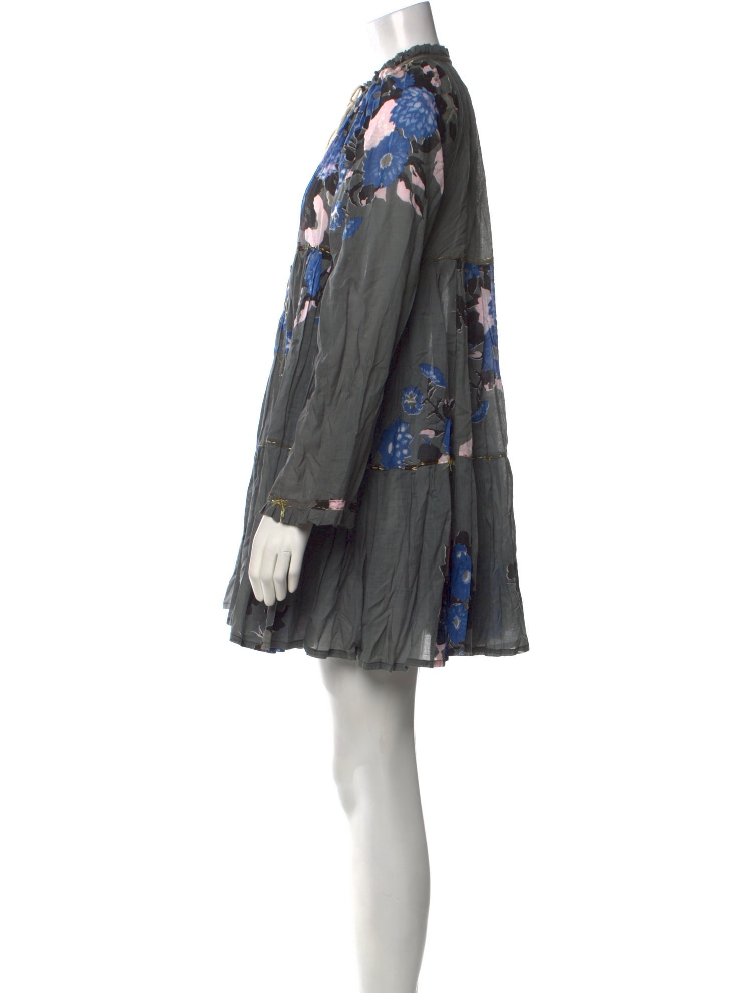 Yvonne S Floral Print Mini Dress