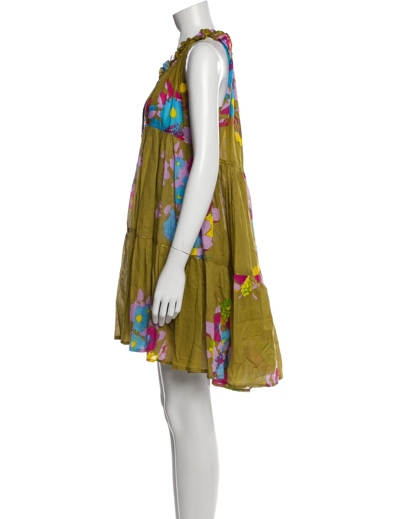 Yvonne S Printed Knee-Length Dress