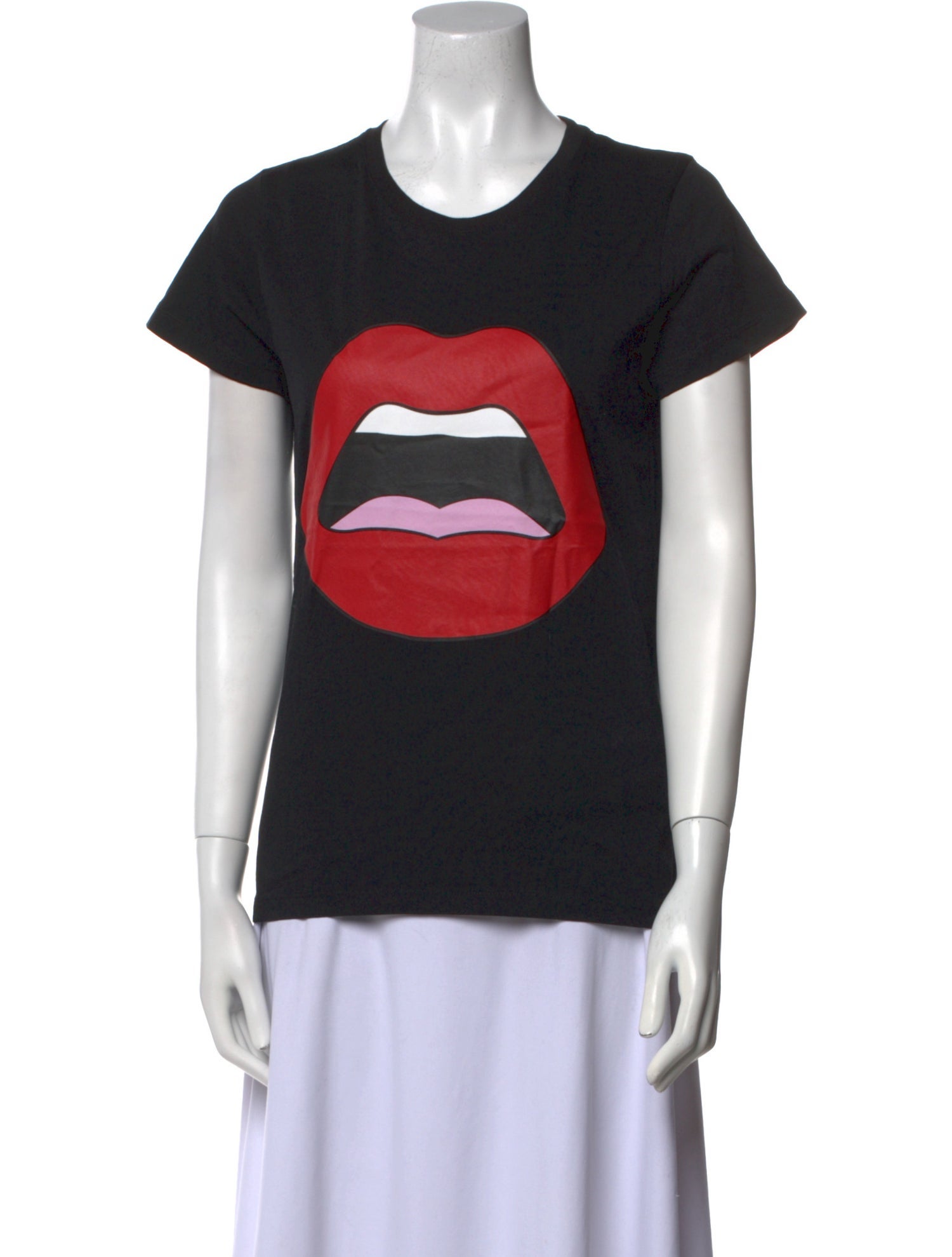 Yazbukey Graphic Print Crew Neck T-Shirt