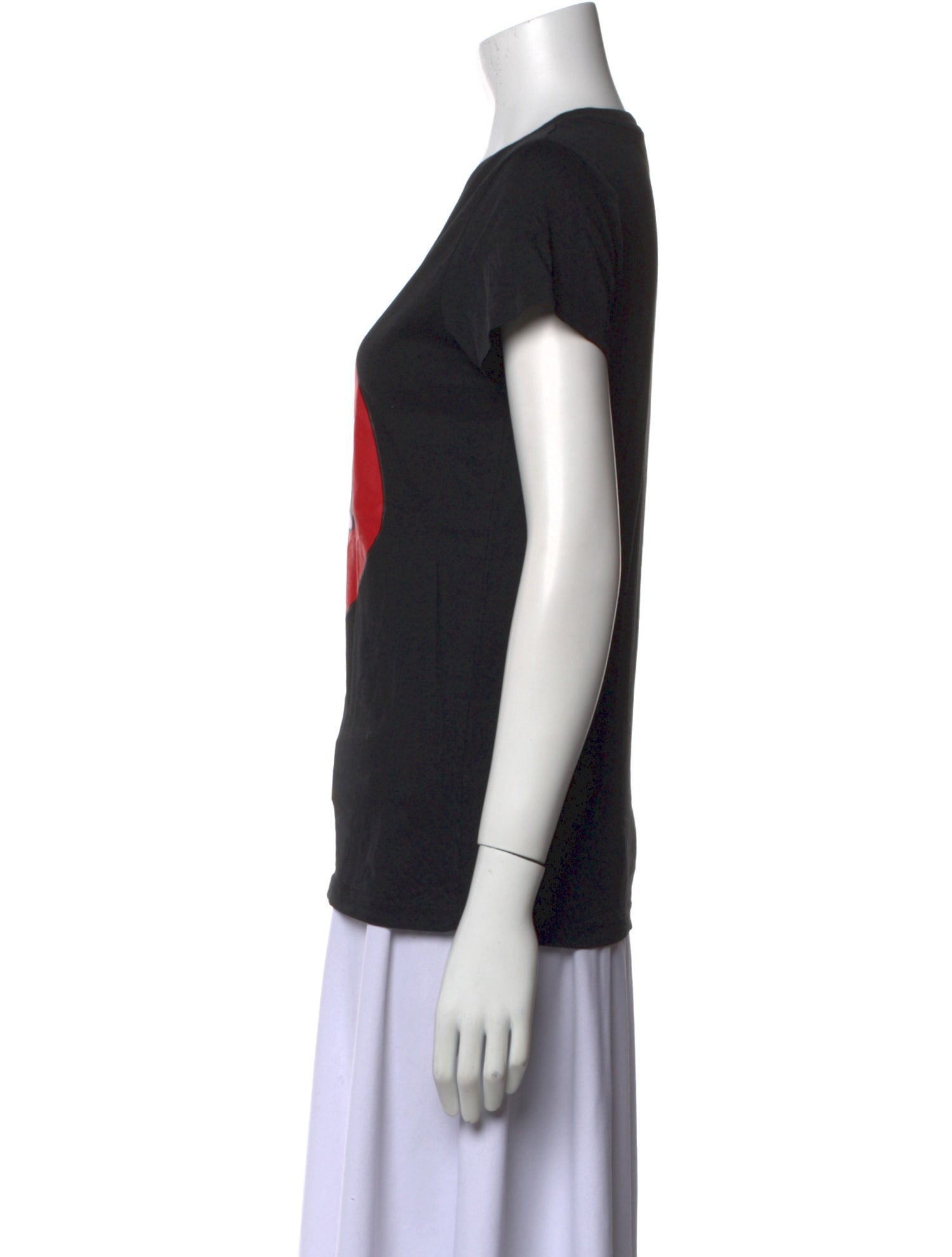 Yazbukey Graphic Print Crew Neck T-Shirt