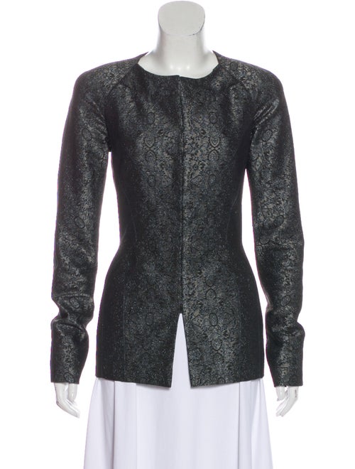 Zac Posen Metallic Evening Jacket metallic