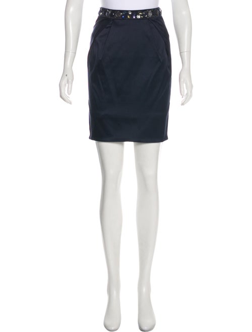 Zac Posen Knee-Length Skirt Blue