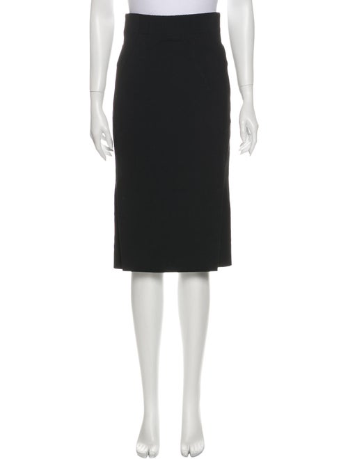 Zac Posen Knee-Length Skirt Black