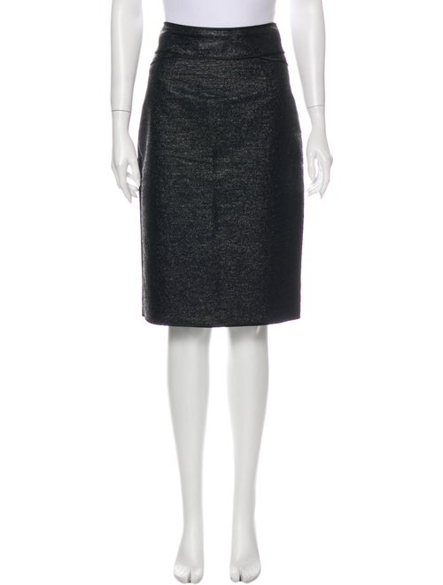 Zac Posen Knee-Length Skirt Blue