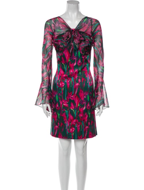 Zac Posen Silk Knee-Length Dress