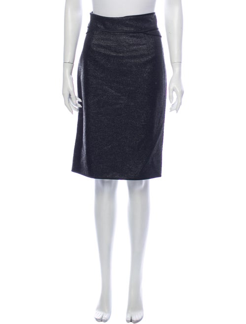 Zac Posen Knee-Length Skirt Blue