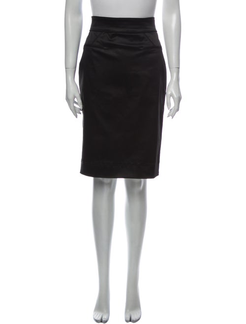 Zac Posen Knee-Length Skirt Black