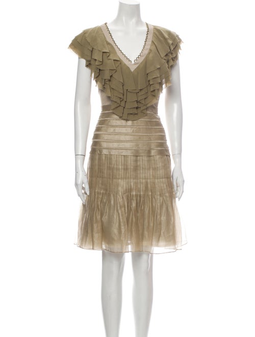 Zac Posen Silk Knee-Length Dress