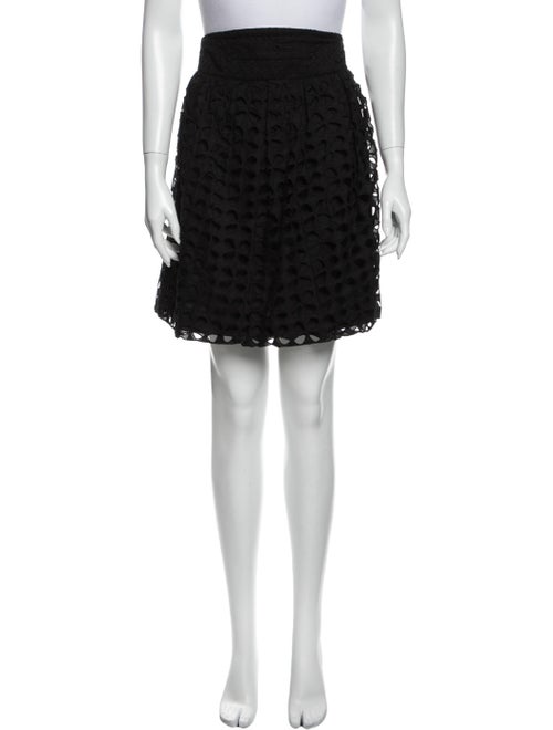 Zac Posen Knee-Length Skirt Black