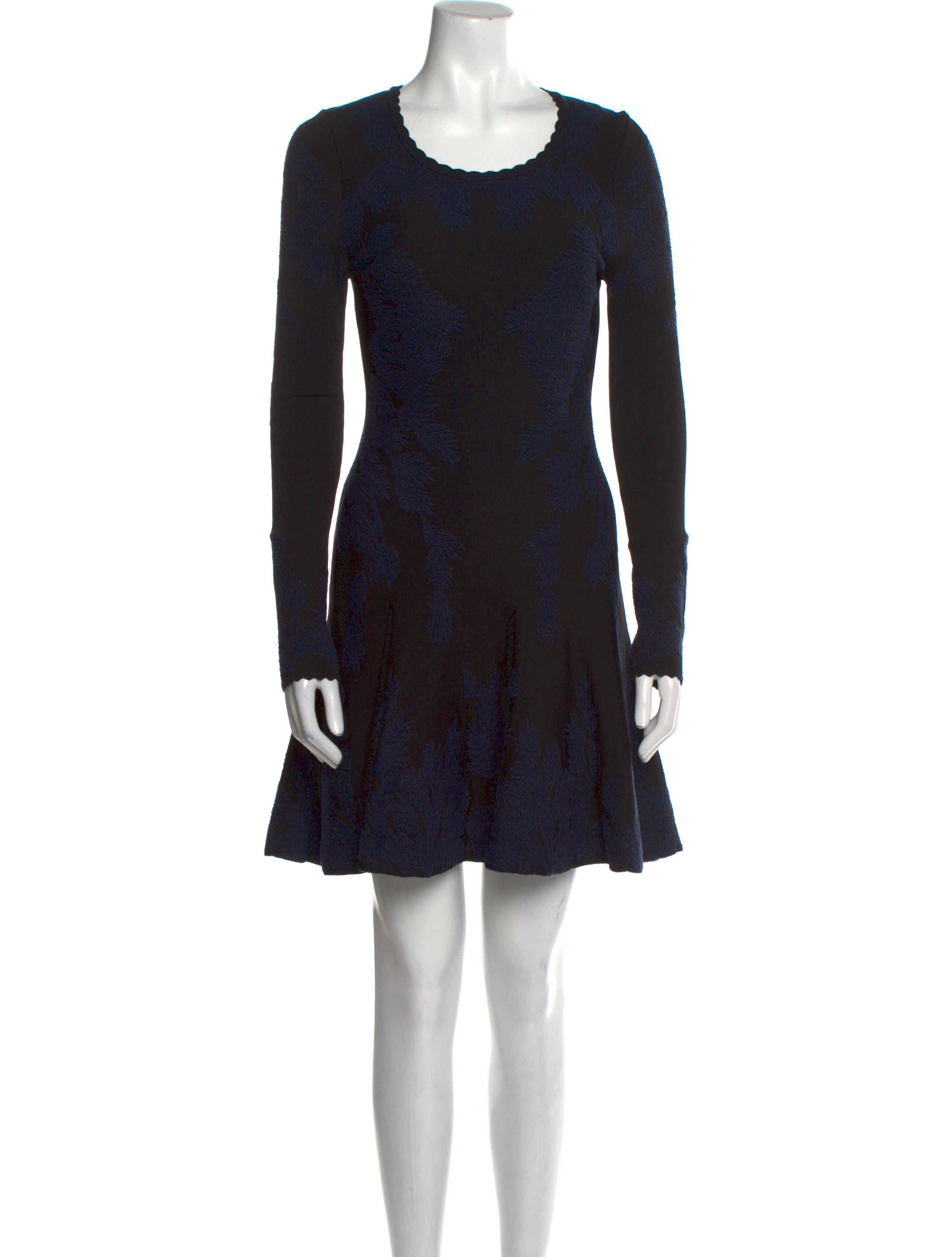 Zac Posen Printed Mini Dress