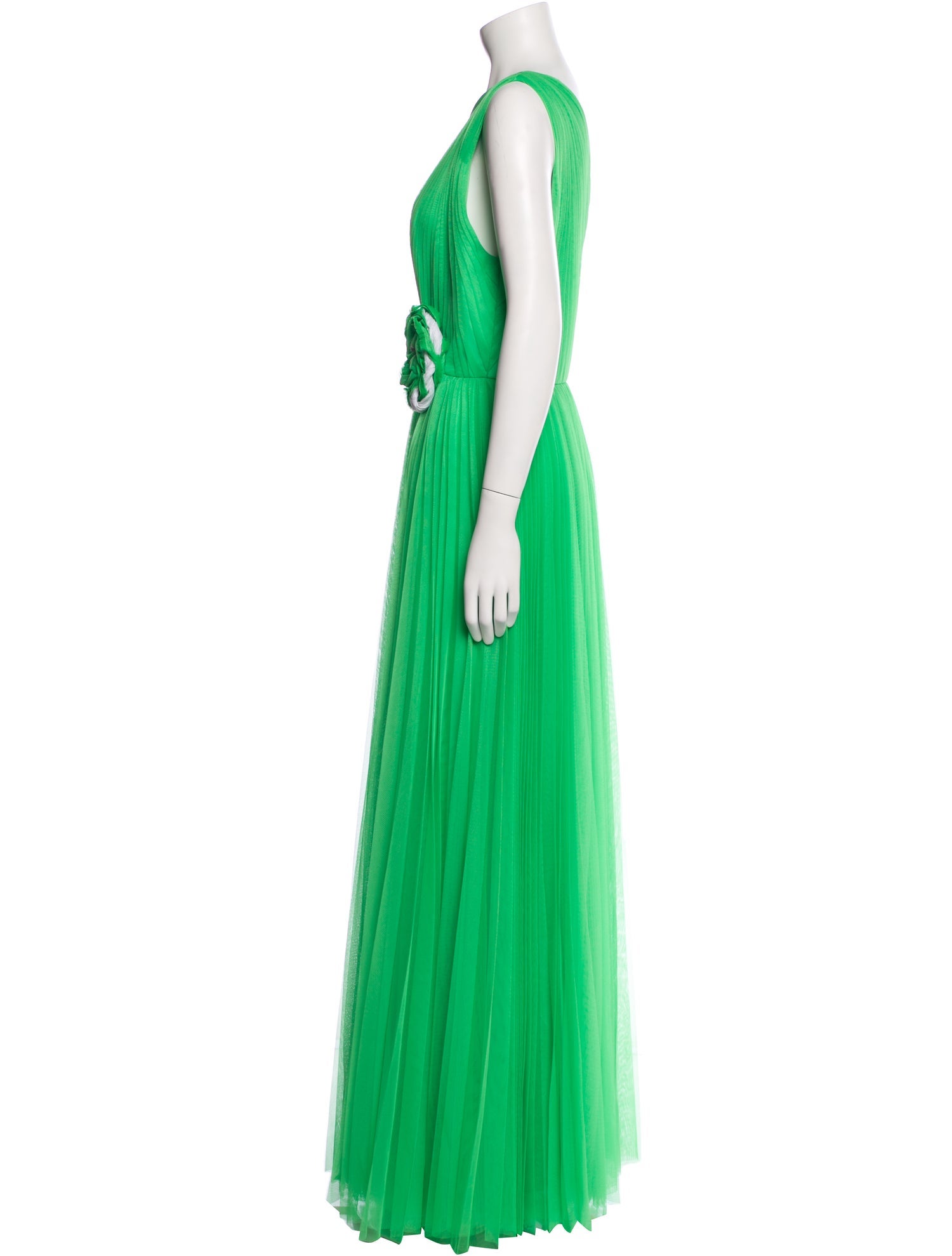 Zac Posen One-Shoulder Long Dress w/ Tags