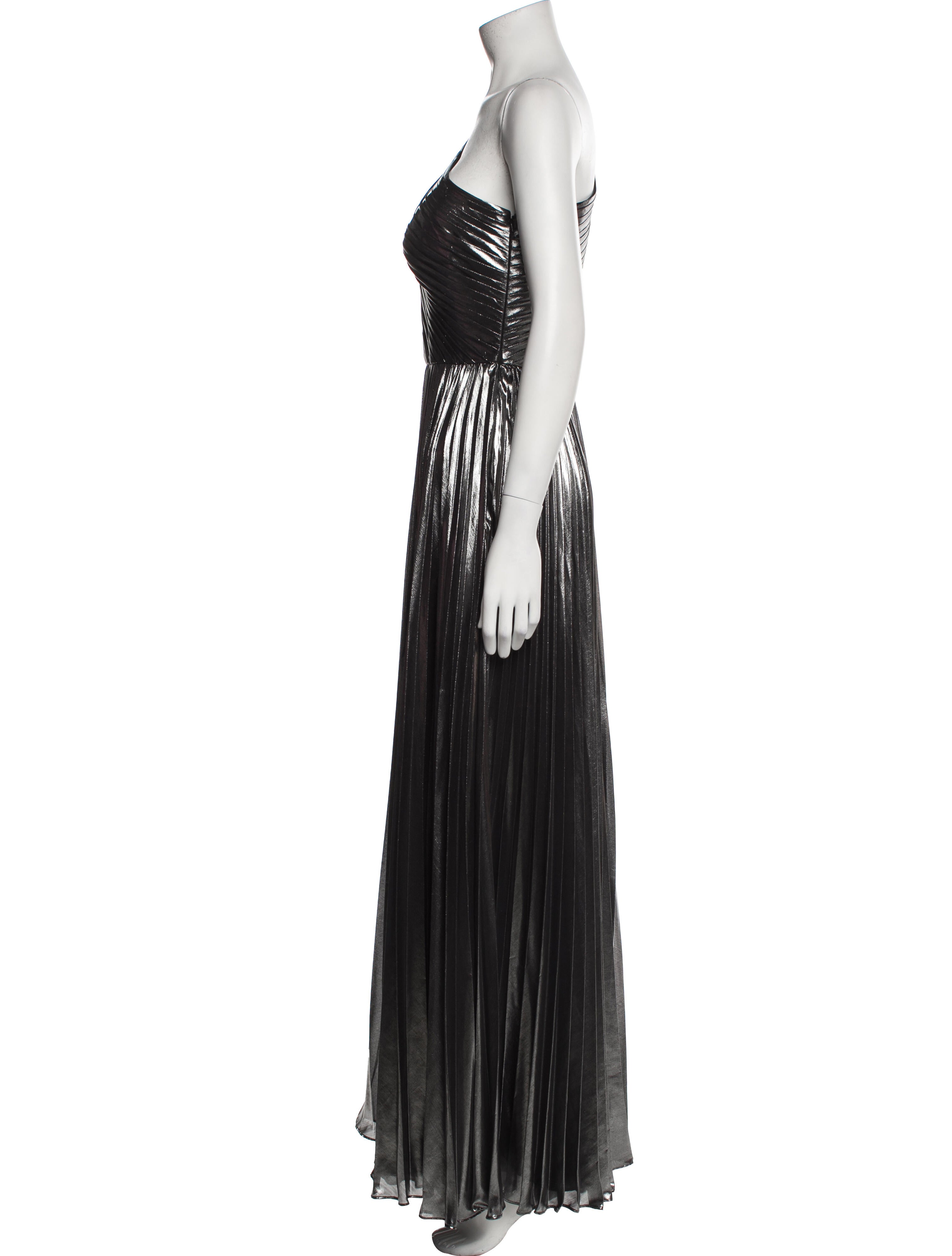 Zac Posen One-Shoulder Long Dress w/ Tags