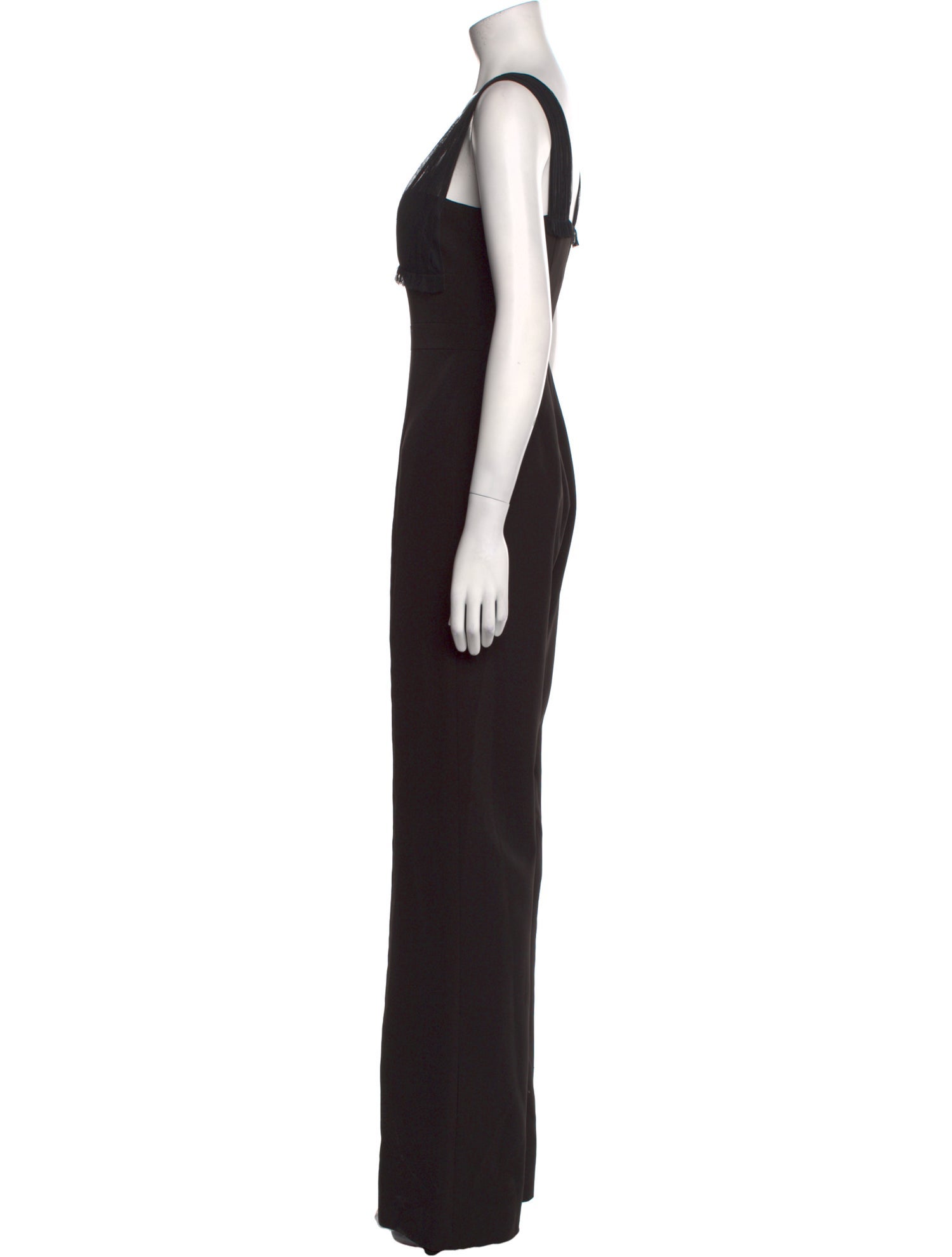 Zac Posen Square Neckline Jumpsuit
