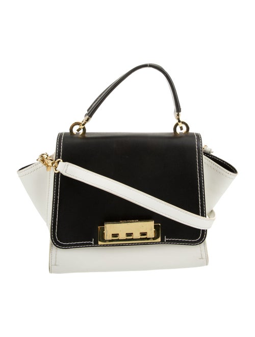 Zac Posen Leather Top Handle Bag