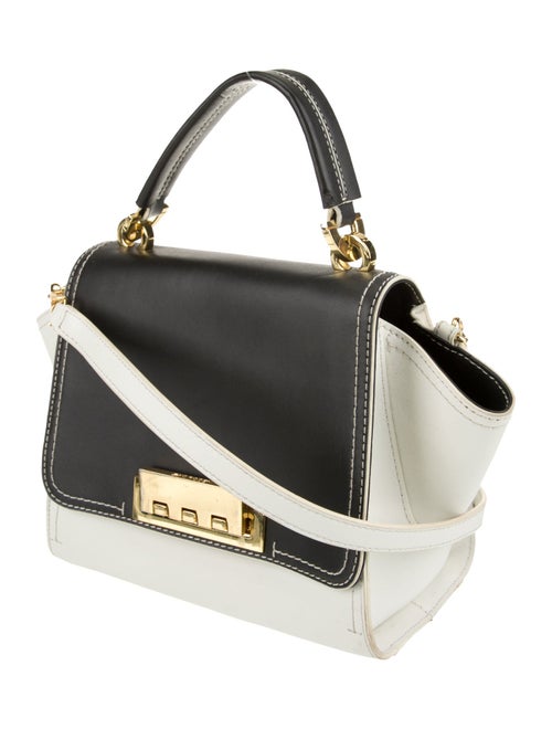 Zac Posen Leather Top Handle Bag