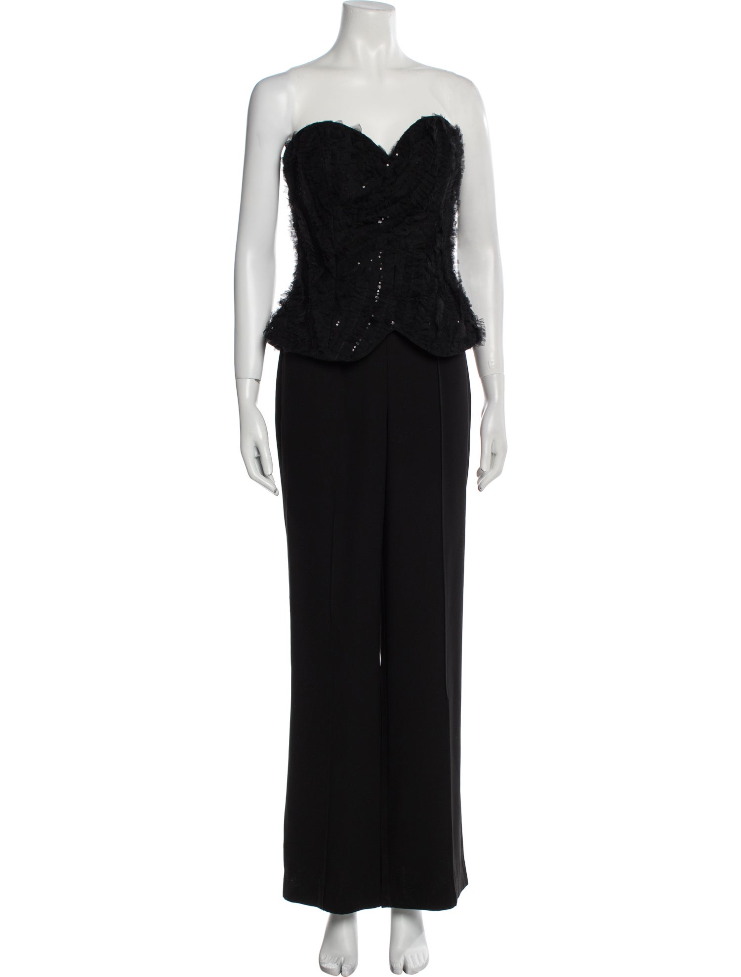 Zac Posen Strapless Jumpsuit