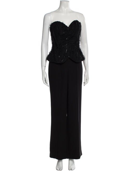Zac Posen Strapless Jumpsuit