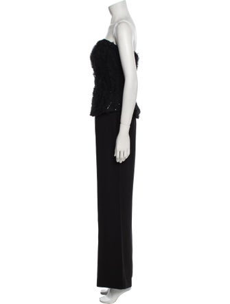 Zac Posen Strapless Jumpsuit