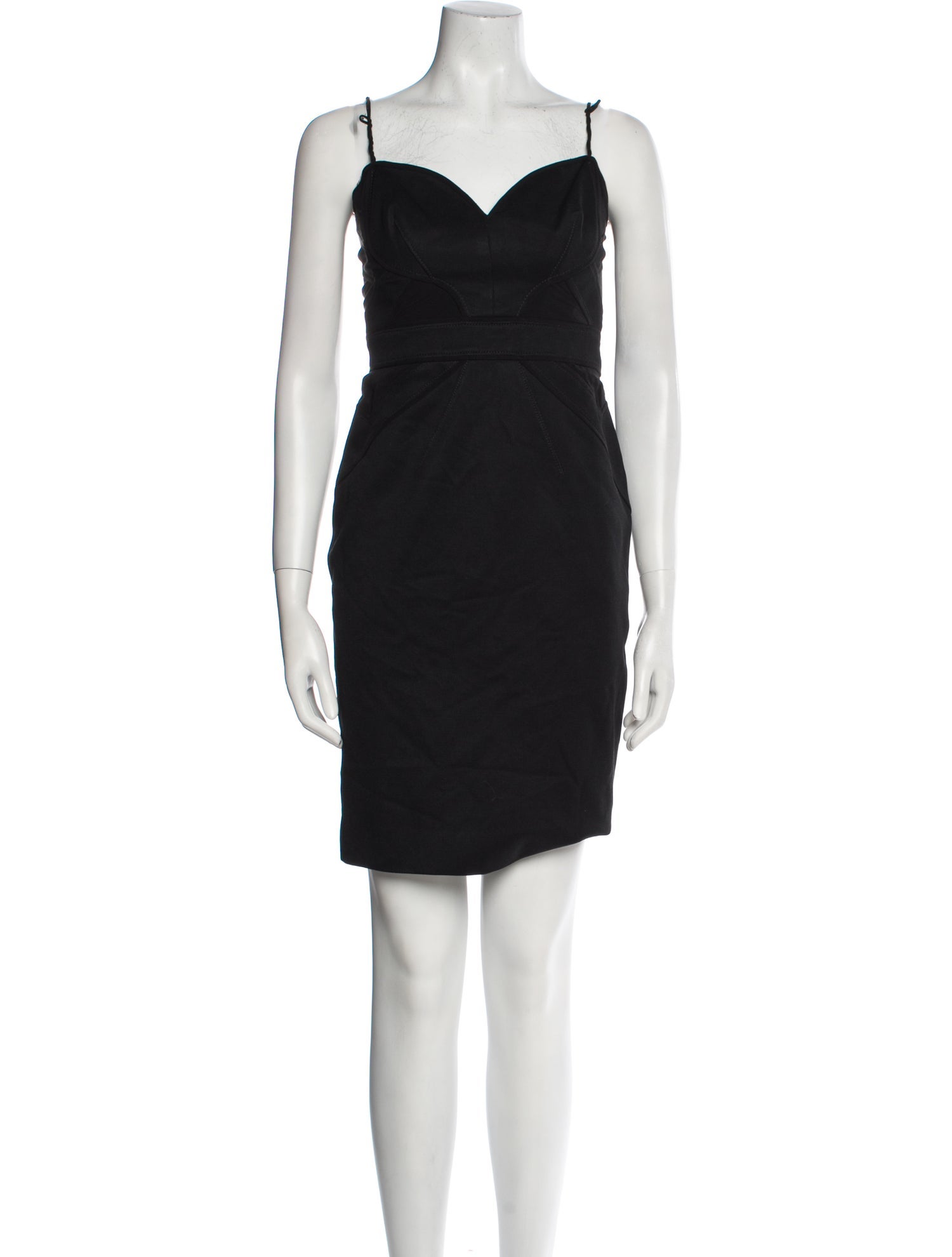 Zac Posen V-Neck Midi Length Dress