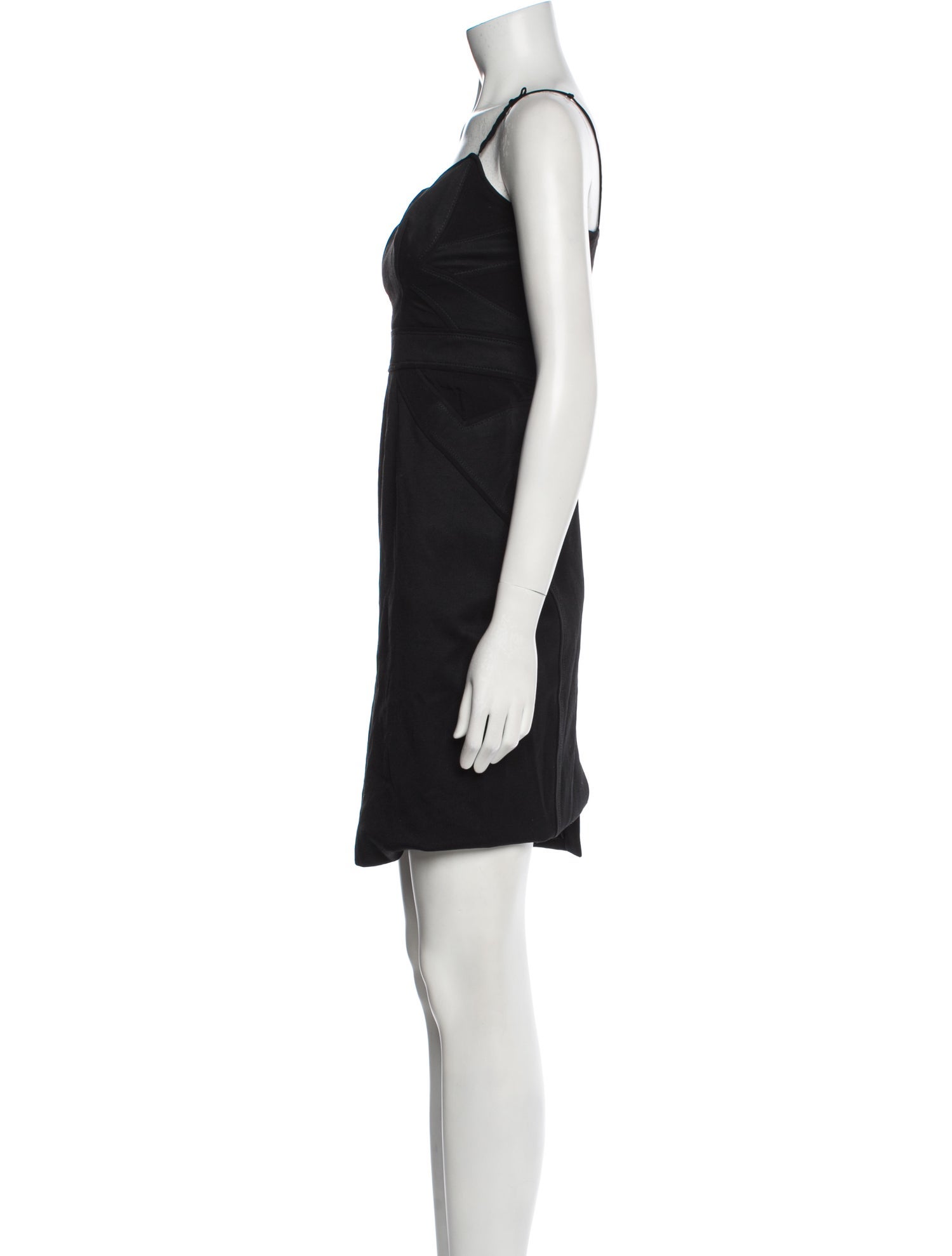 Zac Posen V-Neck Midi Length Dress