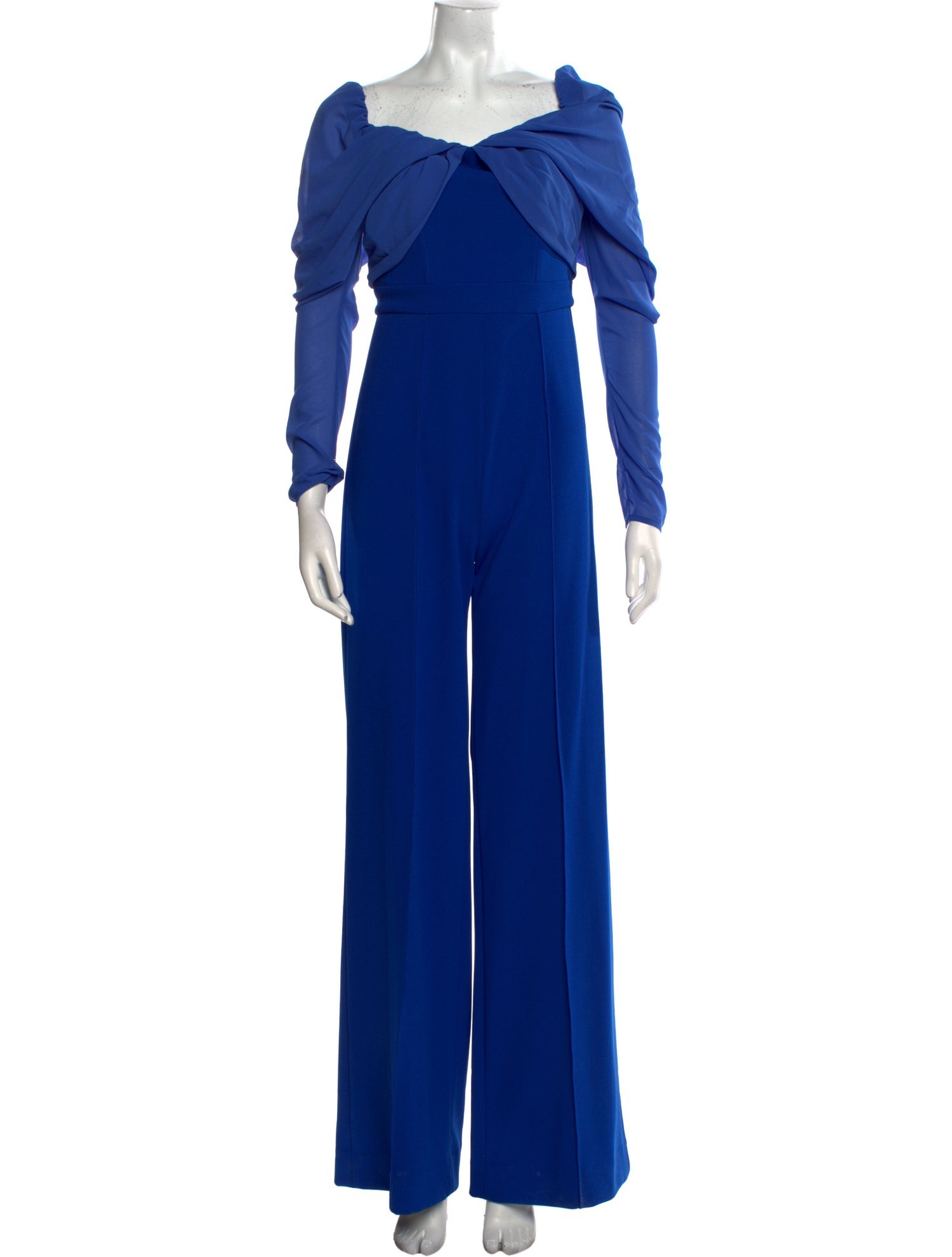 Zac Posen Bateau Neckline Jumpsuit