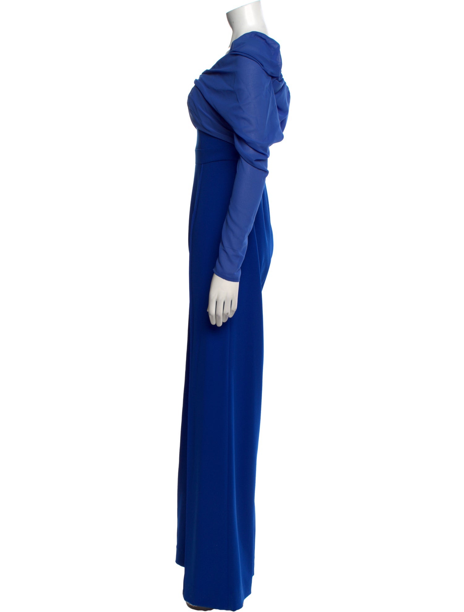Zac Posen Bateau Neckline Jumpsuit