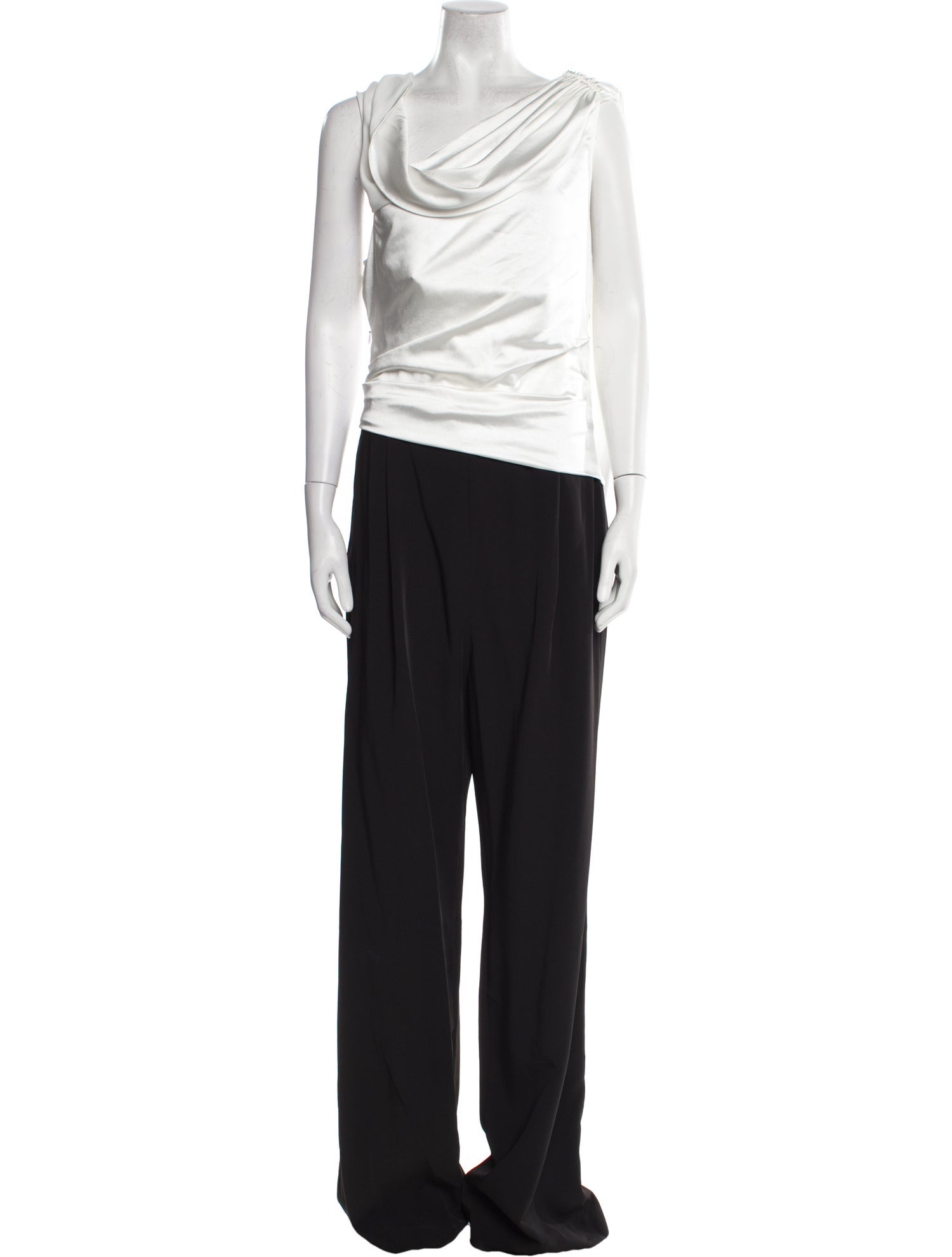 Zac Posen Cowl Neck Jumpsuit