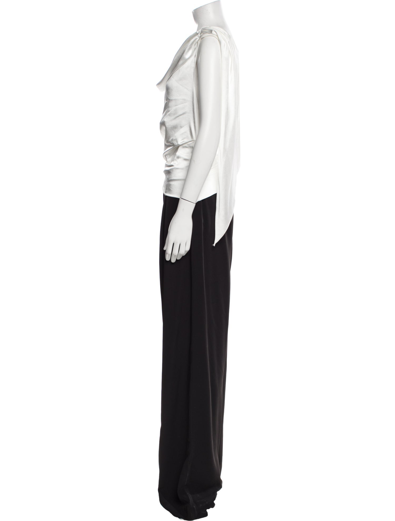 Zac Posen Cowl Neck Jumpsuit