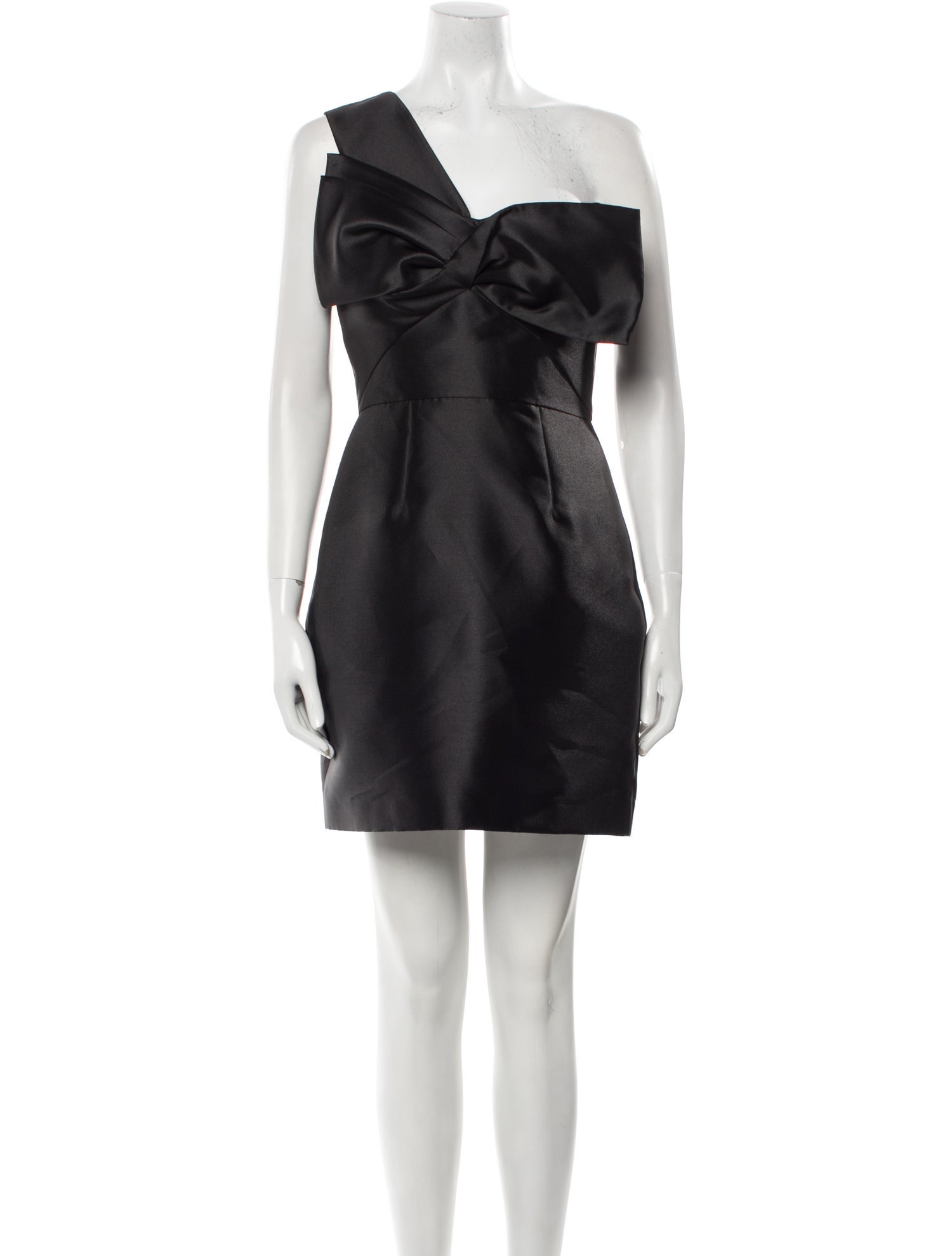 Zac Posen One-Shoulder Mini Dress