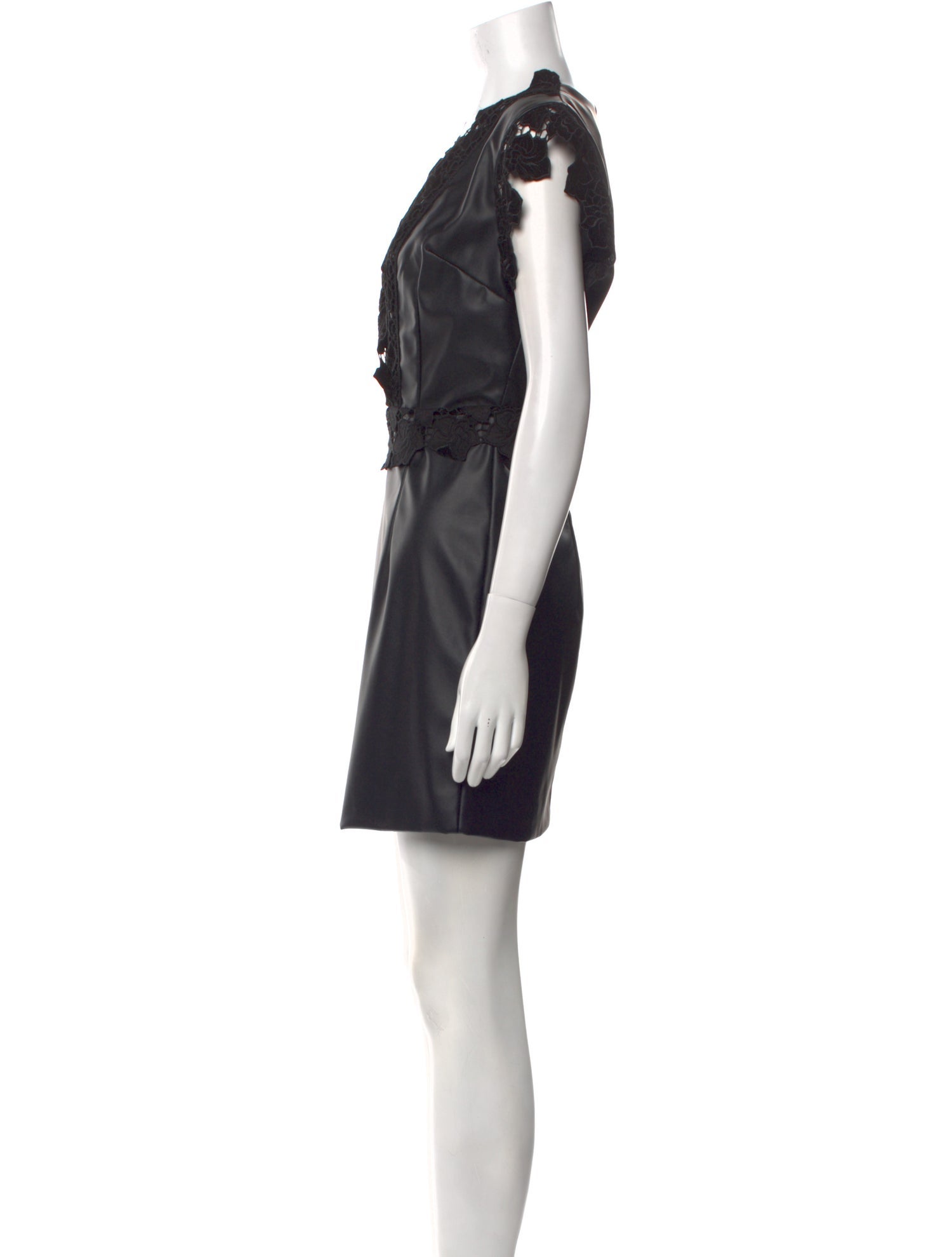 Zac Posen V-Neck Mini Dress