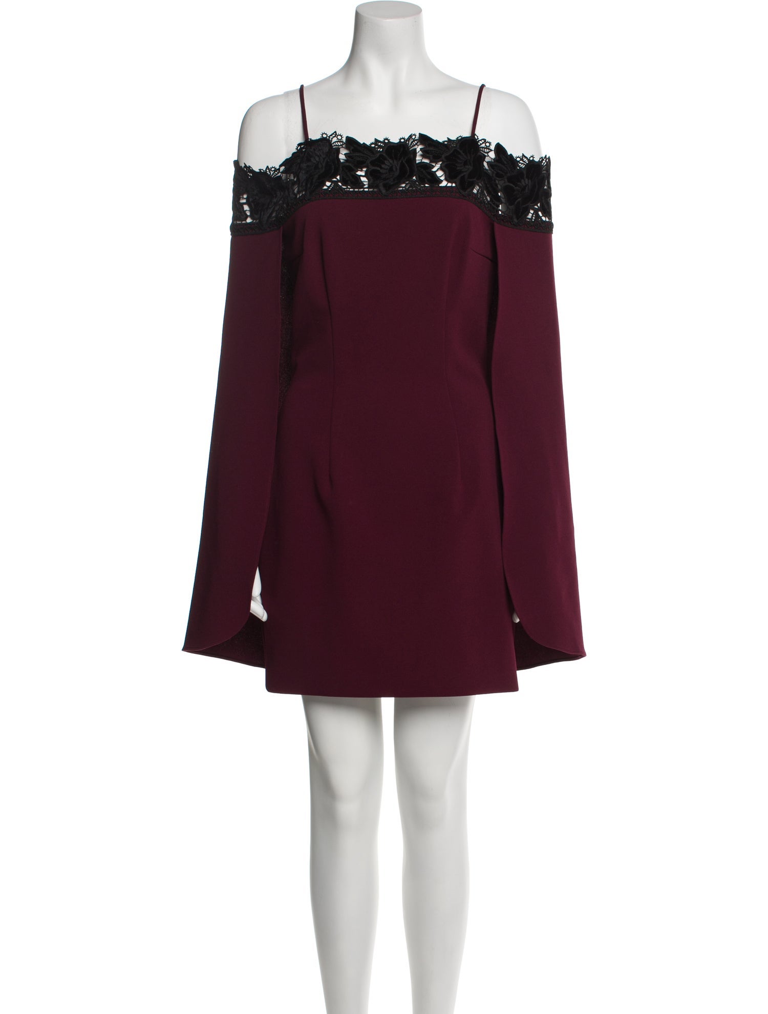 Zac Posen Off-The-Shoulder Mini Dress