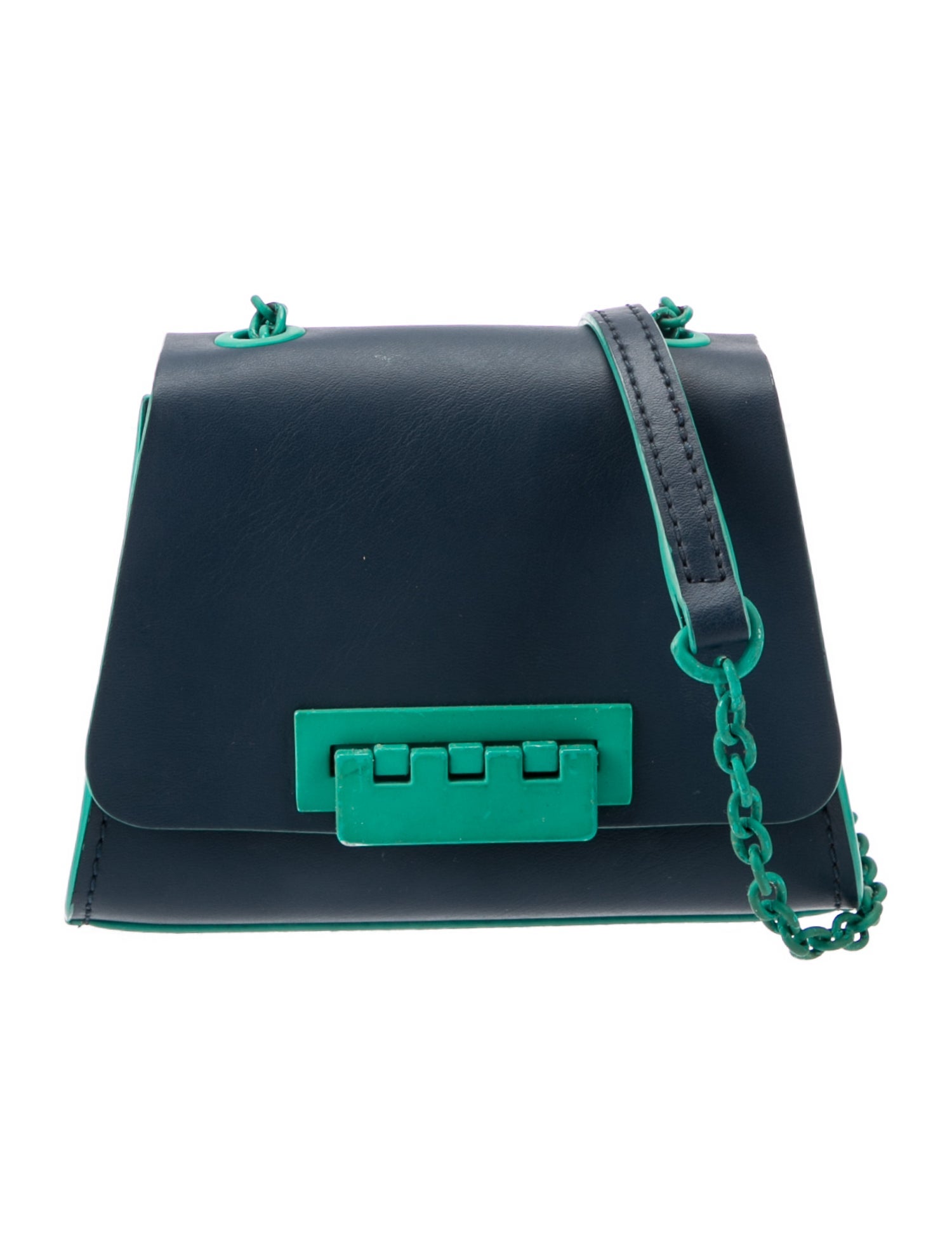 Zac Posen Leather Shoulder Bag