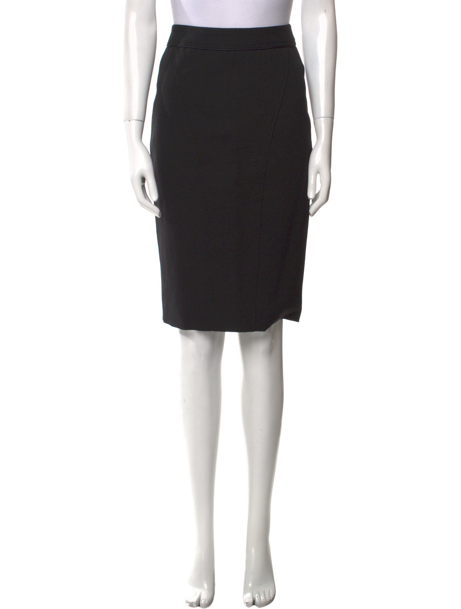 Zac Posen Virgin Wool Knee-Length Skirt