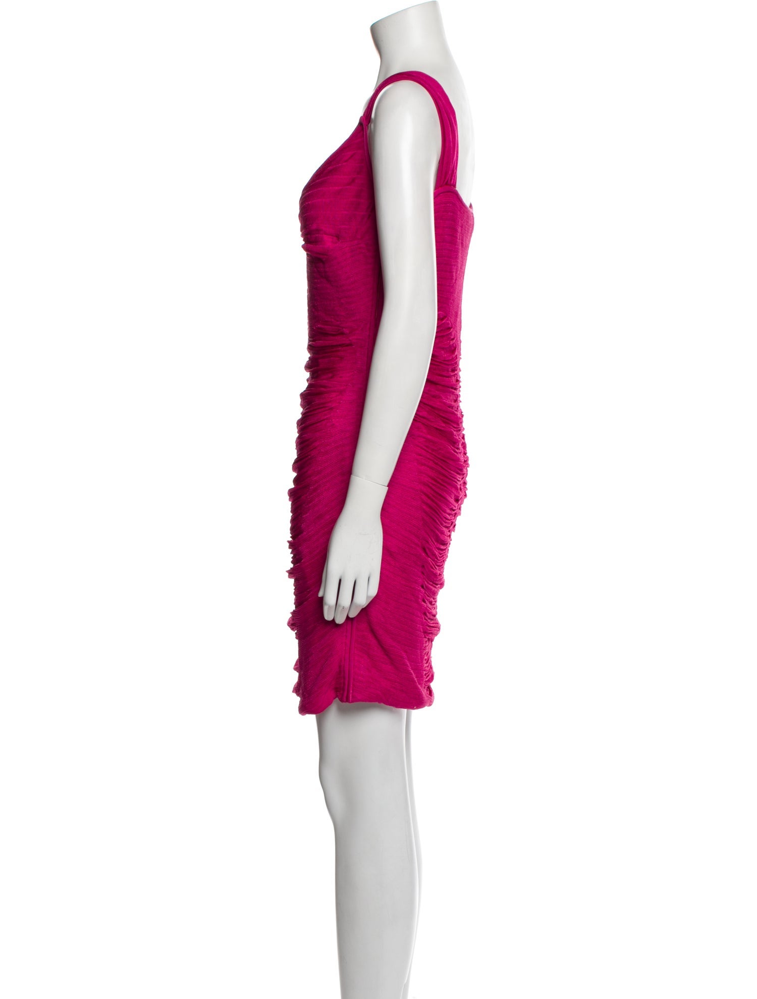 Zac Posen Scoop Neck Mini Dress