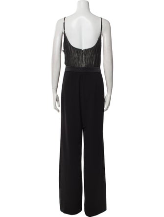 Zac Posen Scoop Neck Jumpsuit