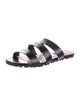 Zac Posen Embossed Leather Slides