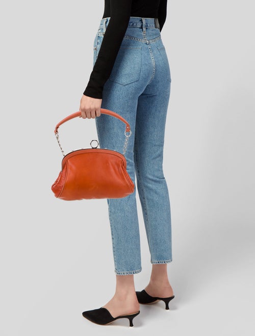 Zac Posen Leather Shoulder Bag