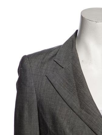 Zac Posen Silk Raw-Edge Trim Skirt Set